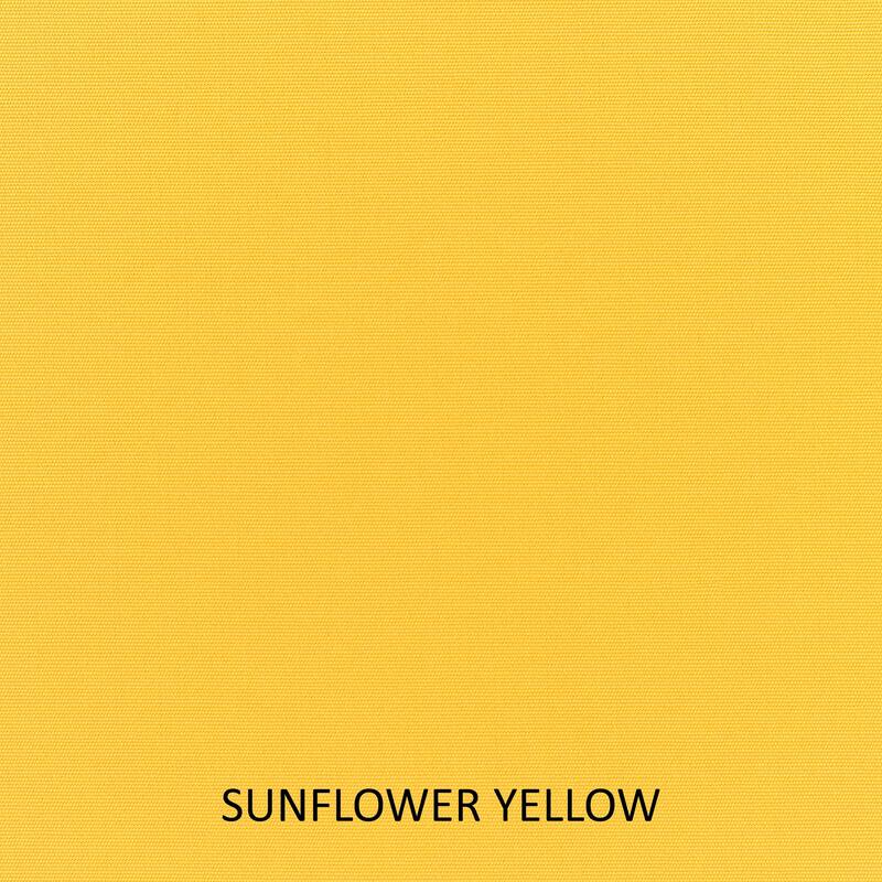 Sunbrella Blue Stripes with Sunflower Yellow Indoor/Outdoor Lumbar