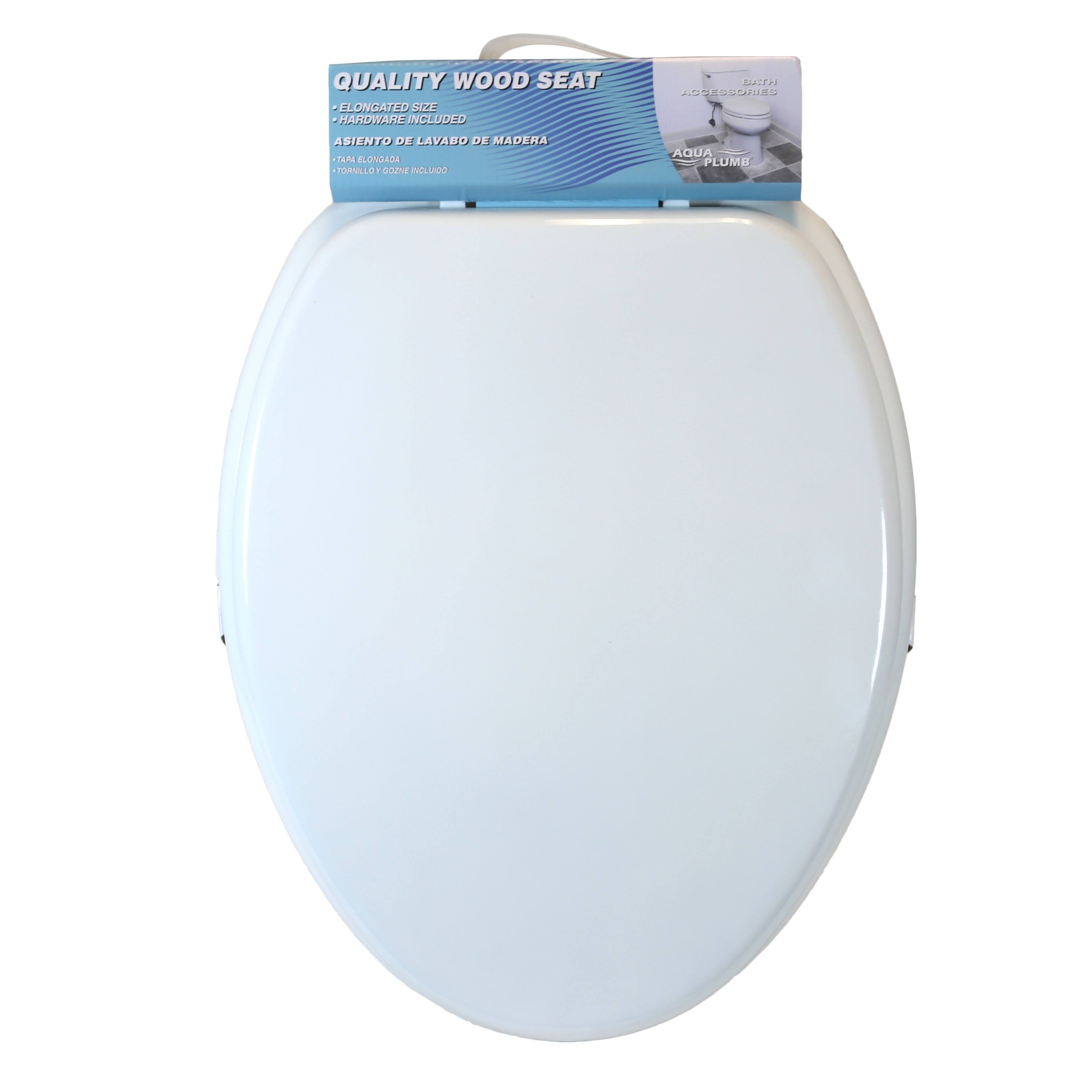 Home Improvement Deep Wood Grain Brown Molded Round Elongated Standard