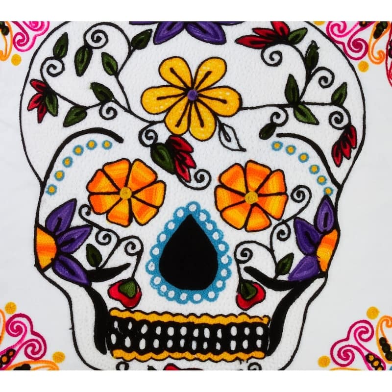 Sugar Skull Design Pillow