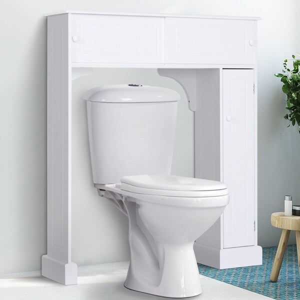 bathroom stand over toilet