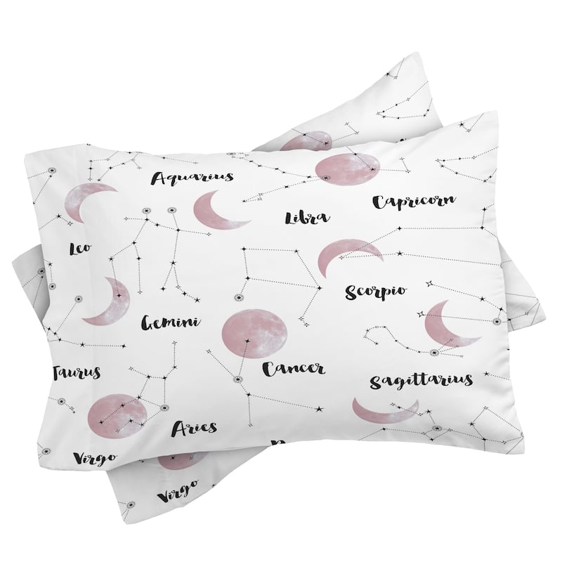 Emanuela Carratoni Moon And Constellations Duvet Cover Set - Bed Bath 