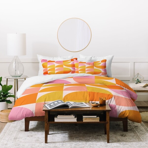 Deny Designs Modern Geometrics 3 Piece Duvet Cover Set. Opens flyout.