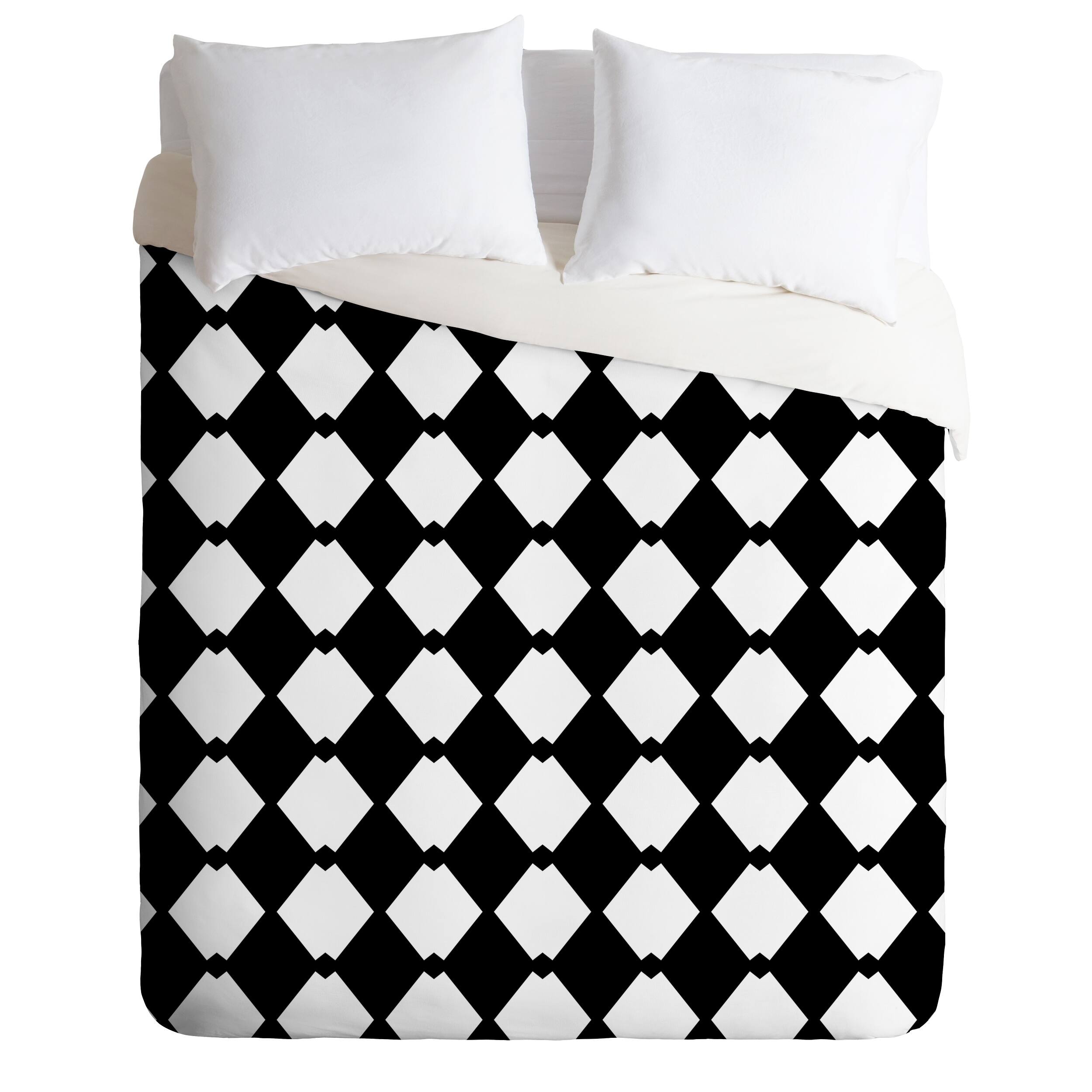 Deny Designs Harlequin Diamonds 3 Piece Duvet Cover Set Bed Bath