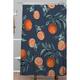 Deny Designs Orange Leaf Shower Curtain