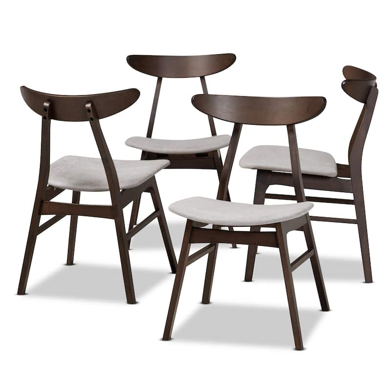 Carson Carrington Pautrask Upholstered 4-piece Dining Chair Set