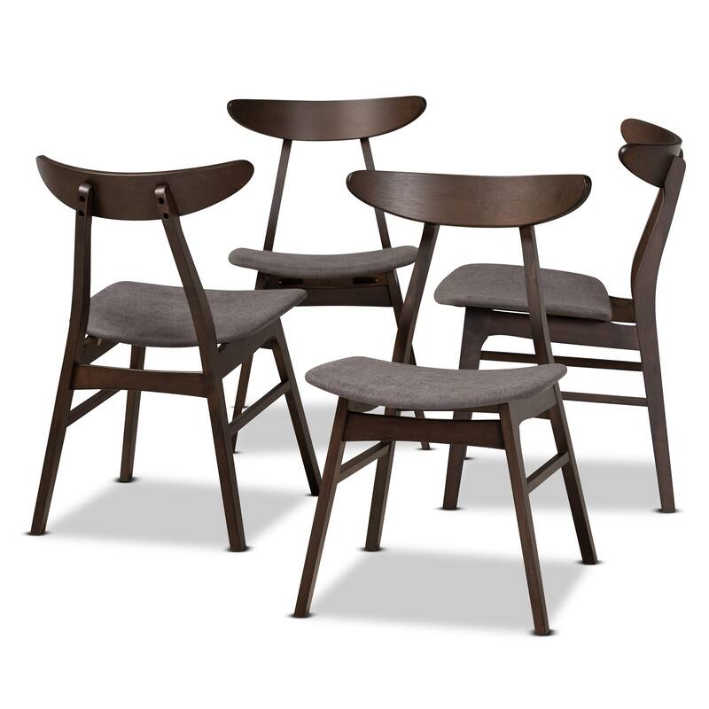 Carson Carrington Pautrask Upholstered 4-piece Dining Chair Set