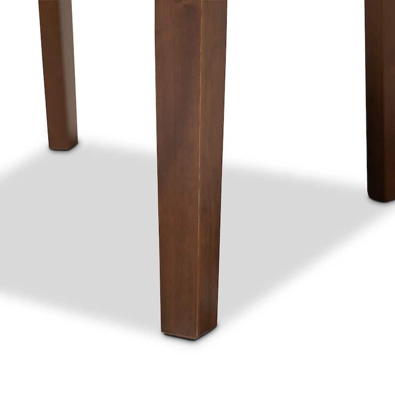 Caron Modern and Contemporary Upholstered 4-Piece Dining Chair Set