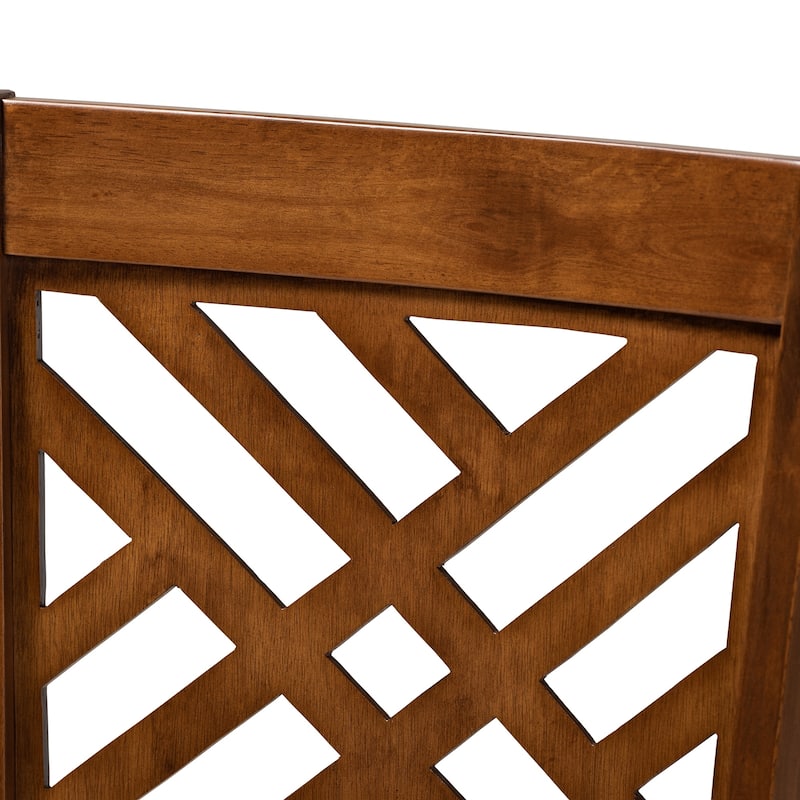 Caron Modern and Contemporary Upholstered 4-Piece Dining Chair Set