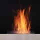 preview thumbnail 3 of 6, HOMCOM 35.5" Contemporary Wall Mounted Ventless Indoor Bio Ethanol Fireplace - Stainless Steel