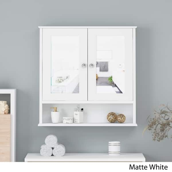 Shop Haswell Modern 2 Door Medicine Cabinet With Mirrors By