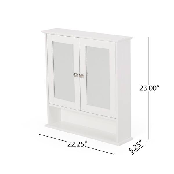 Shop Haswell Modern 2 Door Medicine Cabinet With Mirrors By