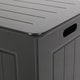 preview thumbnail 11 of 16, Killarney Modern Laundry Hamper with Lid by Christopher Knight Home