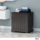 preview thumbnail 9 of 16, Killarney Modern Laundry Hamper with Lid by Christopher Knight Home