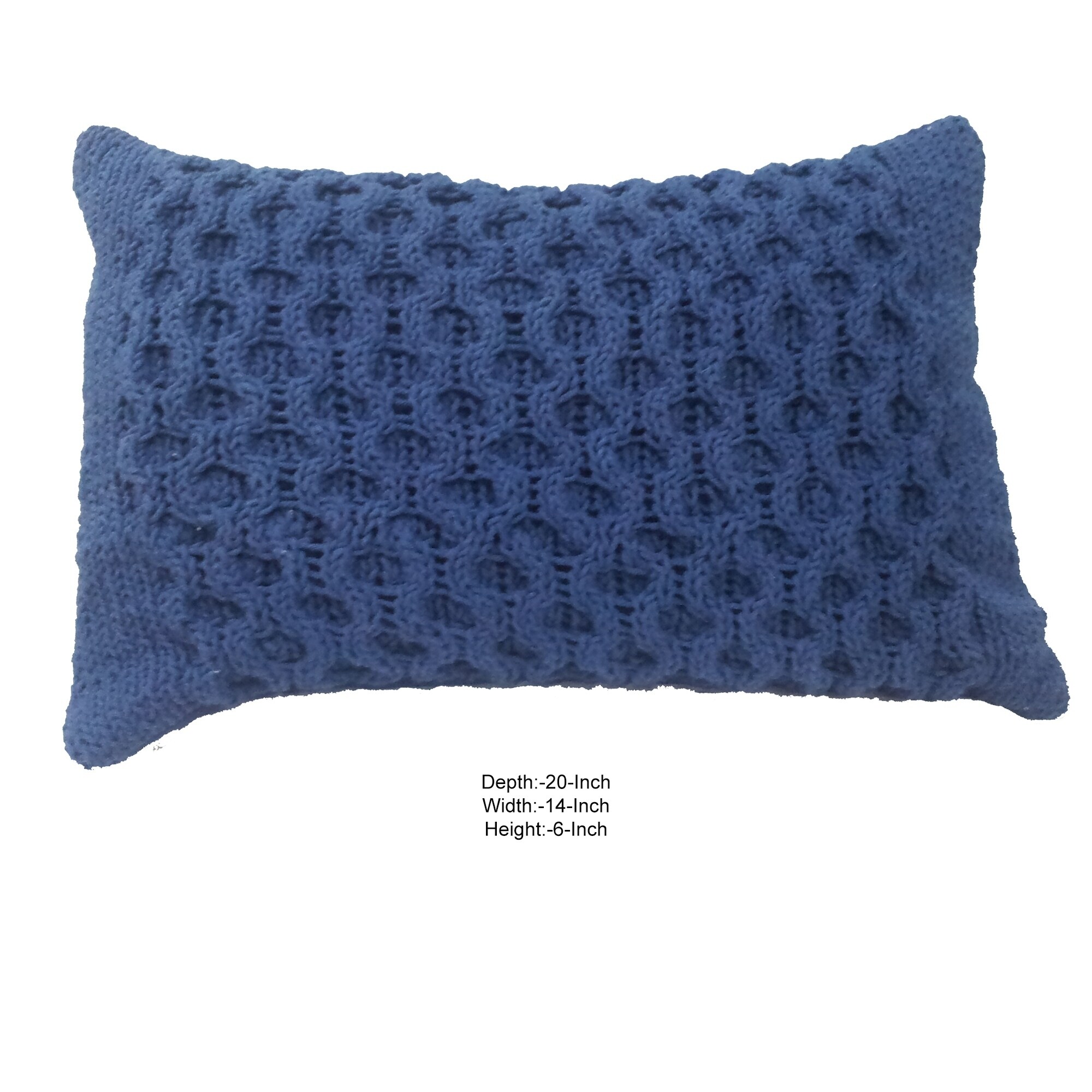 Knit Polyester Fiberfill Bed Pillow 