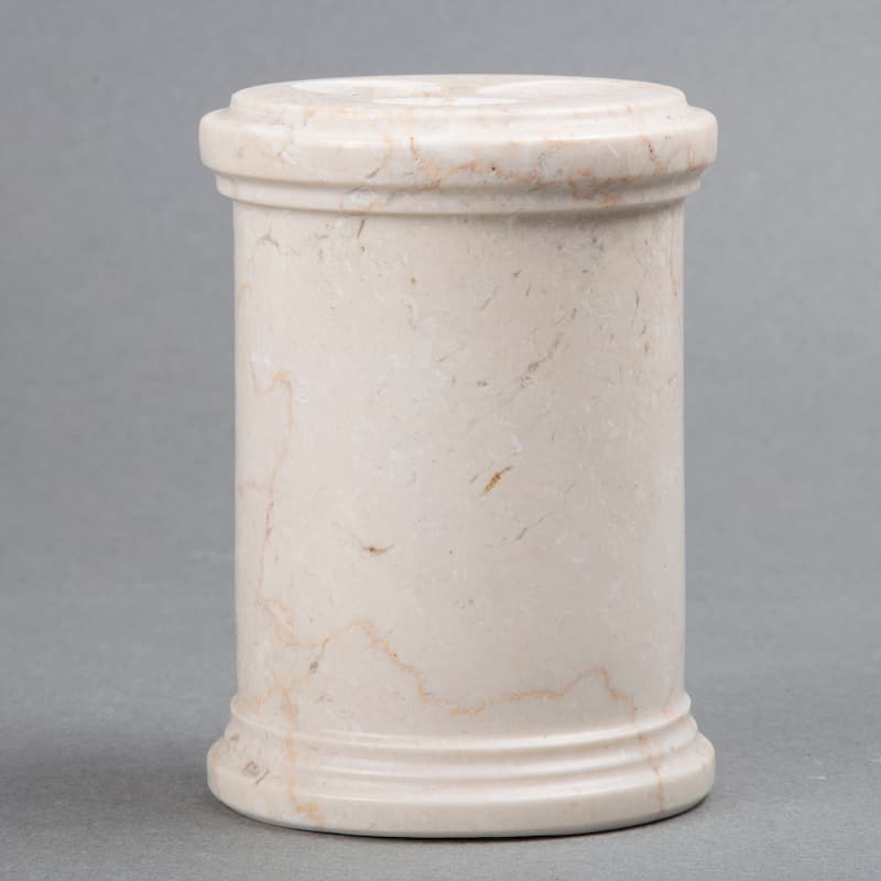 Creative Home Column Collection Champagne Marble Toothbrush Holder - Beige