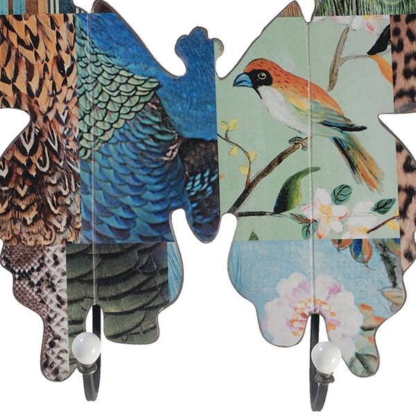 Shop Butterfly Exotic Animal Print Wall Decor Set Of 2