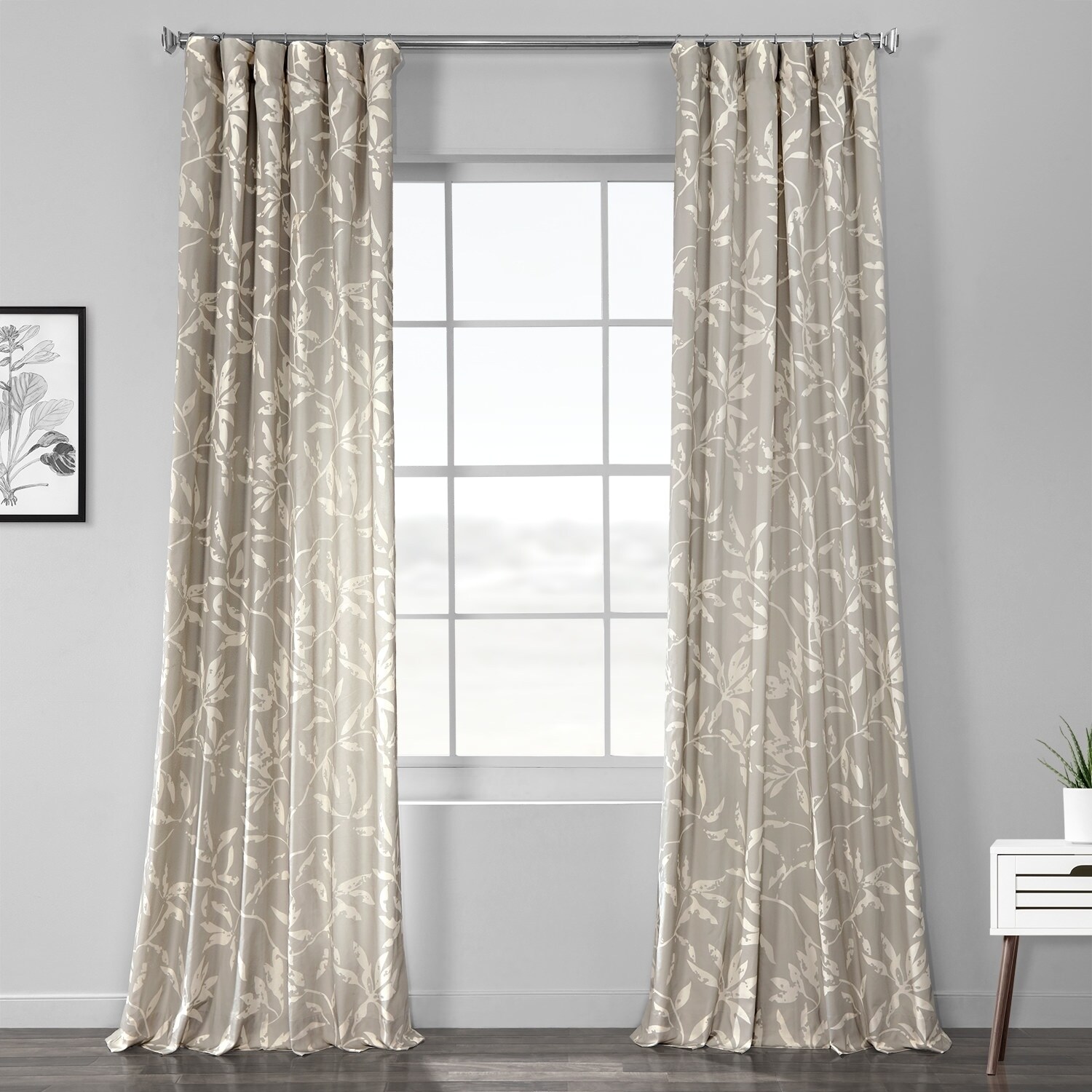 Shop Exclusive Fabrics Bamboo Tan Digital Printed Cotton Twill