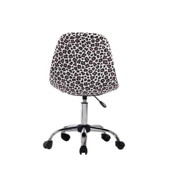 Shop Porthos Home Beliva Swivel Office Chair Cheetah Print