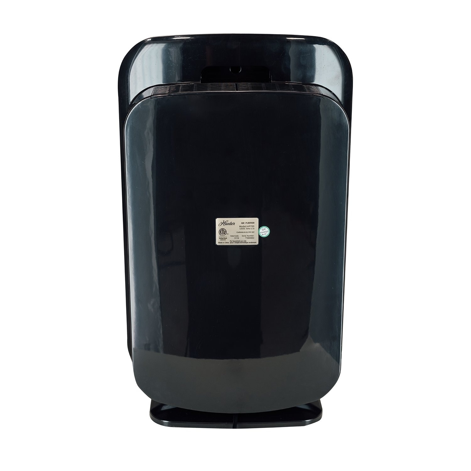 Hunter Medium Console Air Purifier Black - Picture 9 of 10