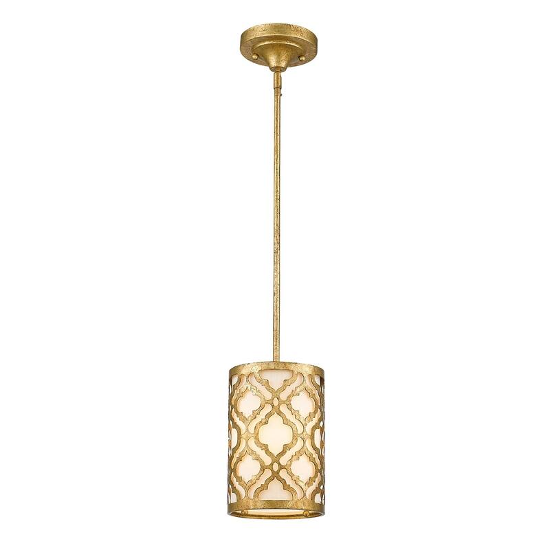 Arabella Distressed Gold Kitchen Mini Pendant By Lucas McKearn