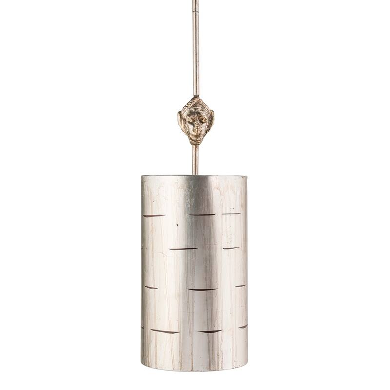 Fragment Distressed Silver Small Pendant By Lucas McKearn