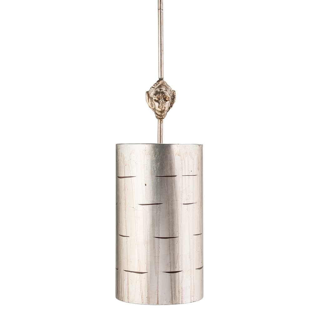 Fragment Distressed Silver Small Pendant By Lucas McKearn