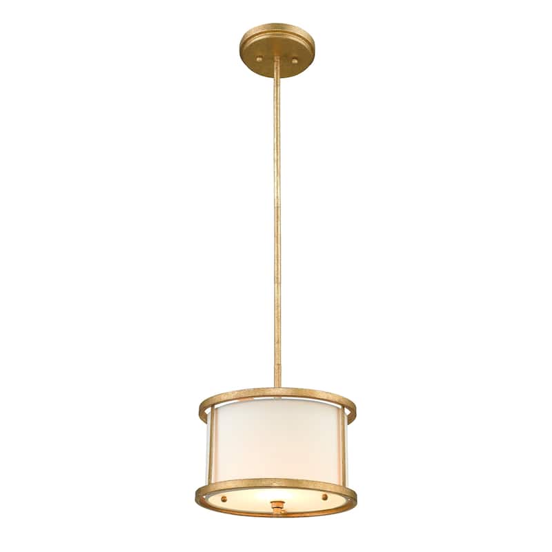 Lemuria Mini Pendant Distressed Gold by Lucas McKearn