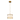 Lemuria Mini Pendant Distressed Gold by Lucas McKearn