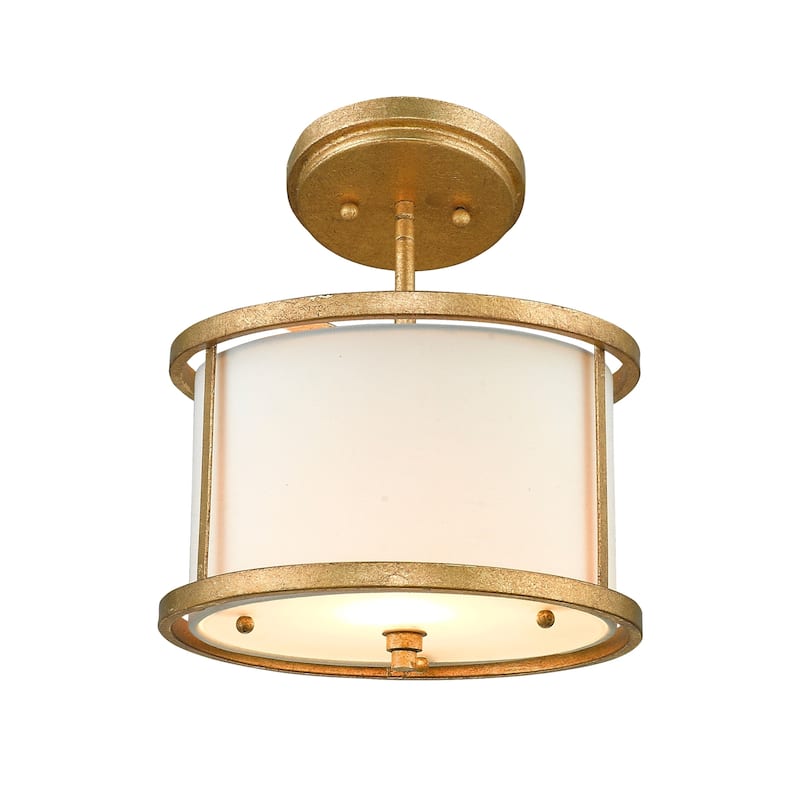 Lemuria Mini Pendant Distressed Gold by Lucas McKearn