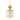 Kitchen Pendant Drum Shade ivory Gold Silver by Lucas McKearn