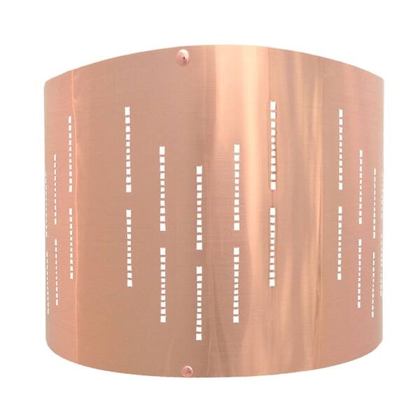 Do It Yourself Metallic Stencil Design Uno Drop Hardback Lamp Shade Overstock
