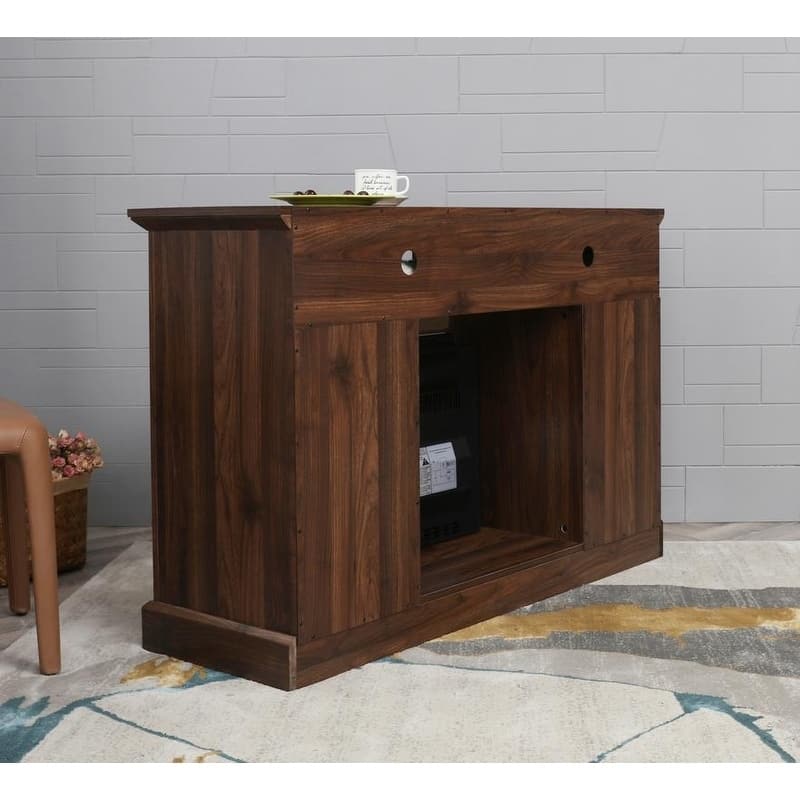 Carbon Loft LaFrancis TV Stand with Electric Fireplace