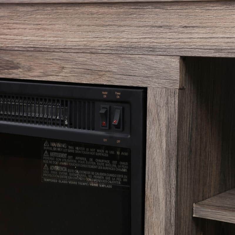 Carbon Loft LaFrancis TV Stand with Electric Fireplace