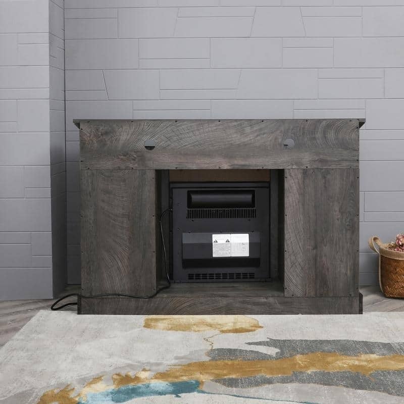 Carbon Loft LaFrancis TV Stand with Electric Fireplace