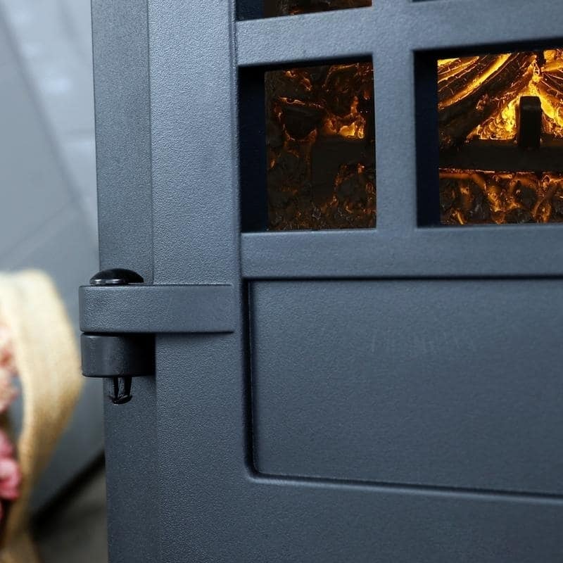 LOKATSE HOME Indoor Electric Freestanding Heater Fireplace