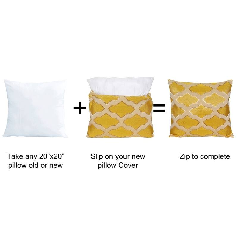 Hoorn Jacquard Valance and Pillow Sham 2-piece Set with Safi Pattern