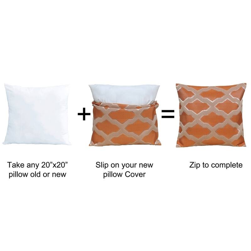 Hoorn Jacquard Valance and Pillow Sham 2-piece Set with Safi Pattern
