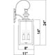 preview thumbnail 3 of 1, Nalu 3-Light Matte Black Wall Sconce