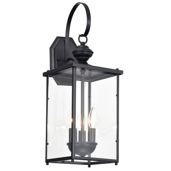 Nalu 3-Light Matte Black Wall Sconce - Bed Bath & Beyond - 29821093