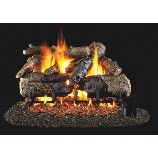 Shop Rh Peterson Real Fyre Charred Series Charred American Oak 24
