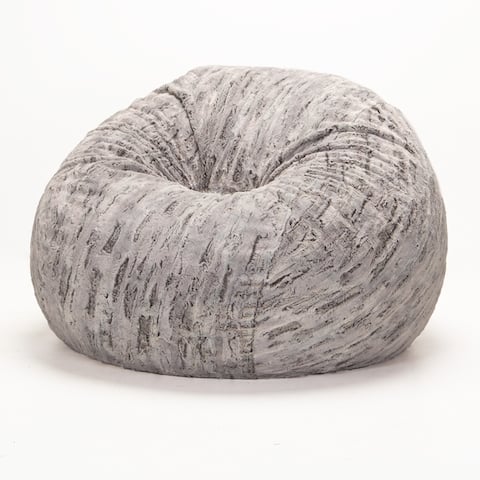 Jaxx 4' Faux-Fur Bean Bag Chair