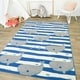 preview thumbnail 1 of 14, Mod-Tod Wonderful Whale Kids Rug 3'11" x 5'7" - Grey