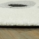preview thumbnail 12 of 12, Mod-Tod Polar Bear Round Shag Kids Rug Animal Theme