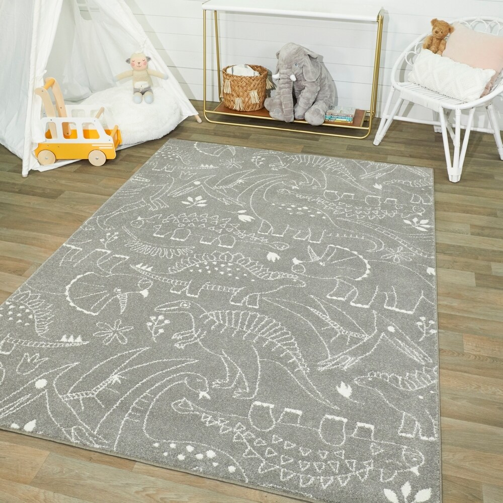 Kids Carpet Children/'s Bedroom Rug Flying Unicorn Rainbow Stars Girls Baby Mats