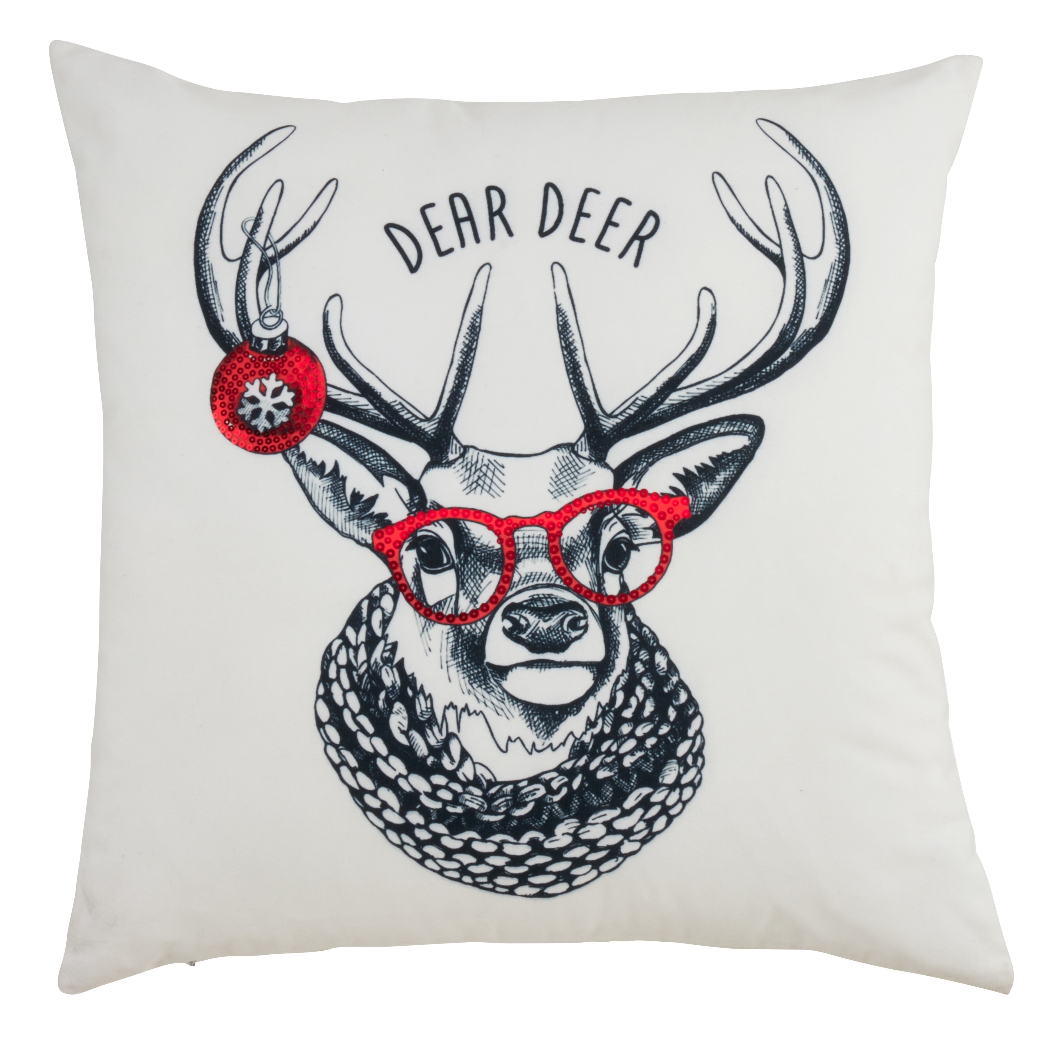 reindeer throw pillows