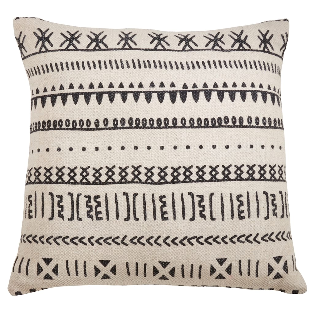 Mud Cloth Throw Pillow