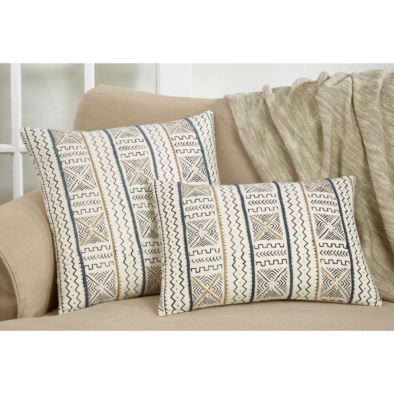 Mud Cloth Throw Pillow