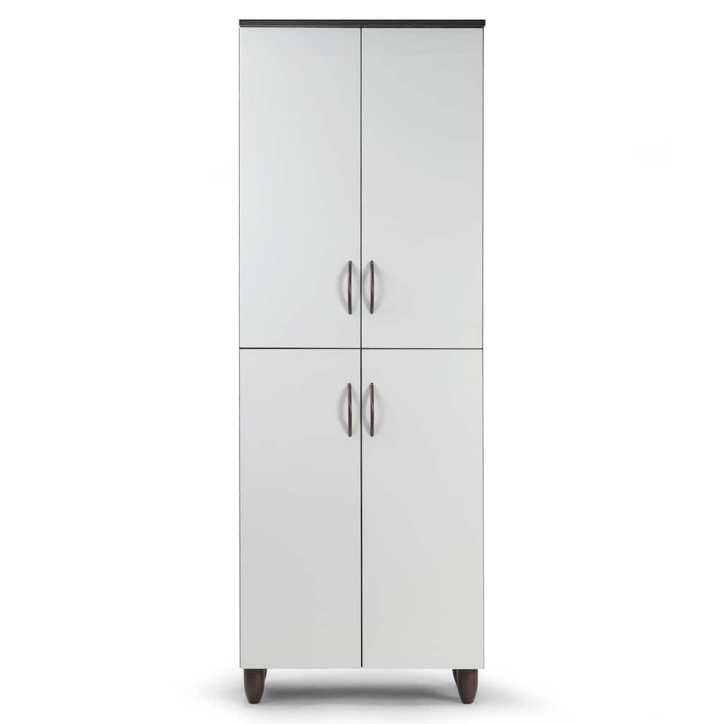 Anthea Four-door Shoe Cabinet with Four Shelves