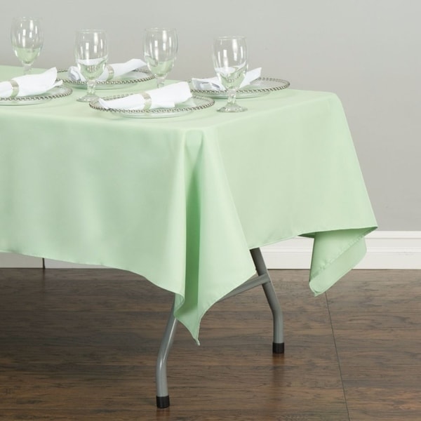 Polyester Rectangle Tablecloth 60" x 126" Hemlock
