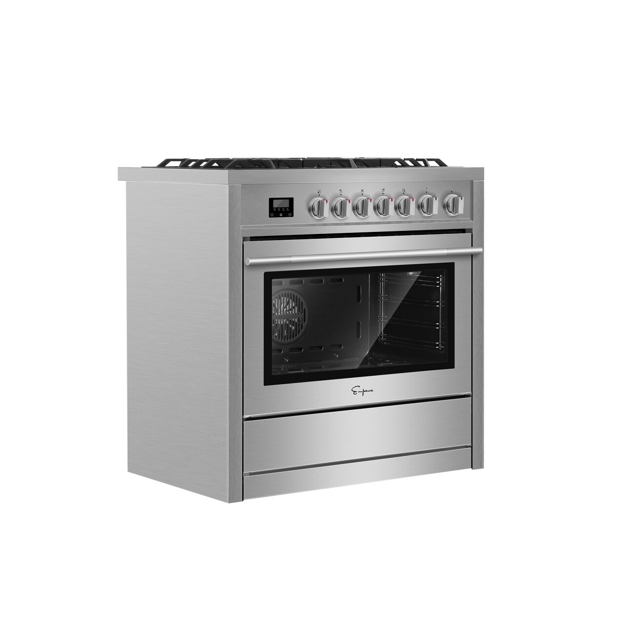 Shop Empava 36 Slide In Single Oven Gas Range With 5 Sealed